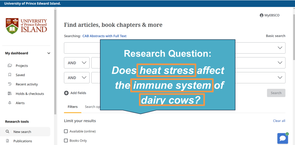 heat stress, immune system, dairy cows keywords